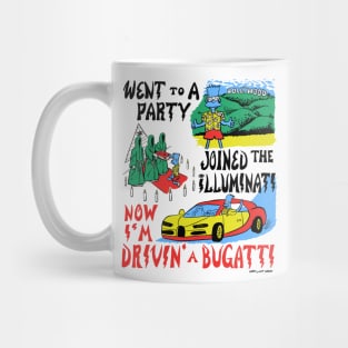 Party, Illuminati, Bugatti Mug